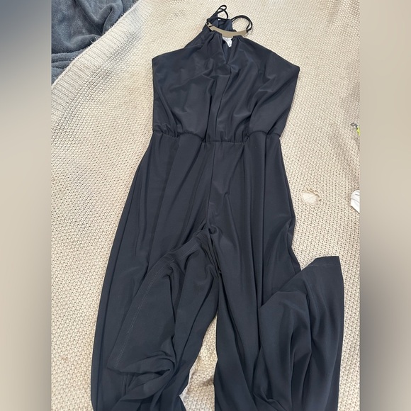 BISOU BISOU women's jumpsuit size 6 black casual - Picture 3 of 8